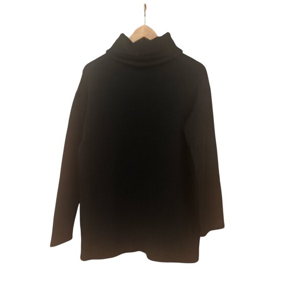 Reformation Black Turtleneck Long Sleeve Top – Sustainable Minimalist Essential - Picture 3 of 8